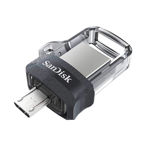 Picture of SanDisk Ultra Dual 32 GB USB 3.0 OTG Pen Drive (Black) - SANDISK(OTG3.0)32GB