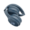 Picture of ZEBRONICS Aeon Wireless Over Ear Headphone with 110H Battery Backup, Supports Bluetooth & Aux, Gaming Mode, Enc, Dual Pairing, Rapid Charging (Blue) - ZEBRONICS(BM)AEON