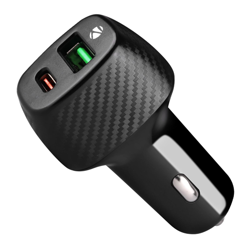 ZEBRONICS CC48 Car Charger with 48 Watts Rapid Charge, Dual Output Ports (USB + Type C PD), Compact Design, Built in Protections, LED Indicator - ZEBRONICS(CC)CC48.TYPECDUALOUTPU की तस्वीर