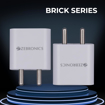 Picture of Zebronics MA104B Type C Charger, 20W max, for iPhone | Android Smartphones | Tablets, PD 3.0 Adapter, Rapid Charge, Wide Voltage Support, Built in protections, Compact Design - ZEBRONICS(CH)MA104BADAPTER
