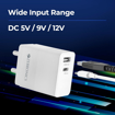 Picture of Zebronics MA107B Type C + USB Charger, Dual Output, 25W max, Multi Protocol, for iPhone | Android Smartphones | Tablets, PD 3.0 Adapter, Rapid Charge, Wide Voltage Support, Built in protections - ZEBRONICS(CH)MA107BADAPTER