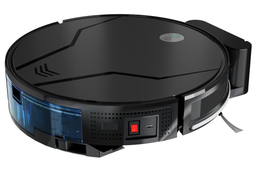 Picture of Smart Robot Vacuum Cleaner with Mopping & App Control – A7S Model | Gyroscopic Navigation, Voice Prompts, HEPA Filter, 3500Pa Suction | 2-in-1 Dust & Water Tank | Ideal for Homes with Pets