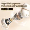 NexTune M72 TWS Headset High Fidelity Wireless Earbuds with Immersive Stereo Sound